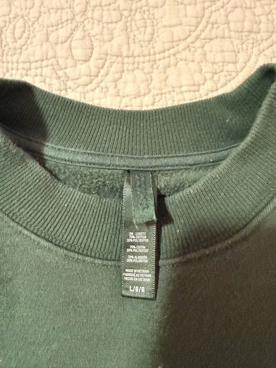 Skims Green crew neck pullover - Picture 3 of 4